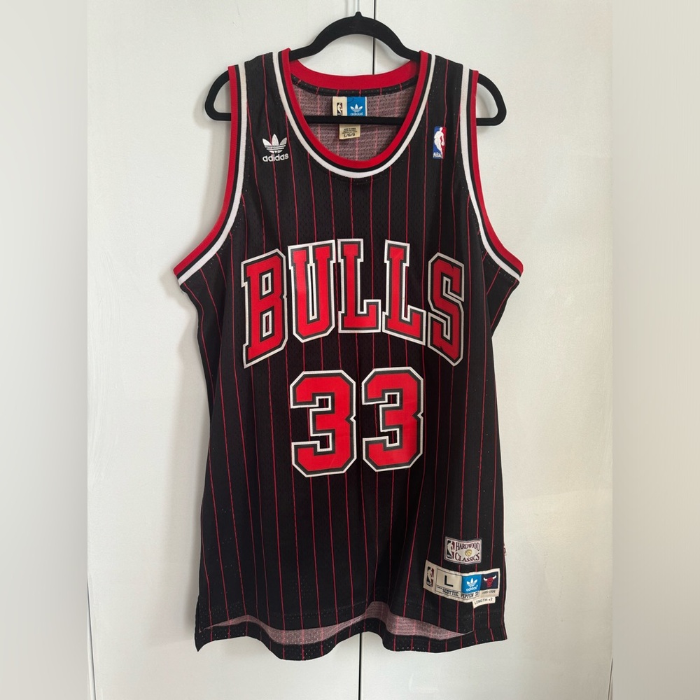 Adidas Chicago Bulls Scottie Pippen Jersey Sz L
